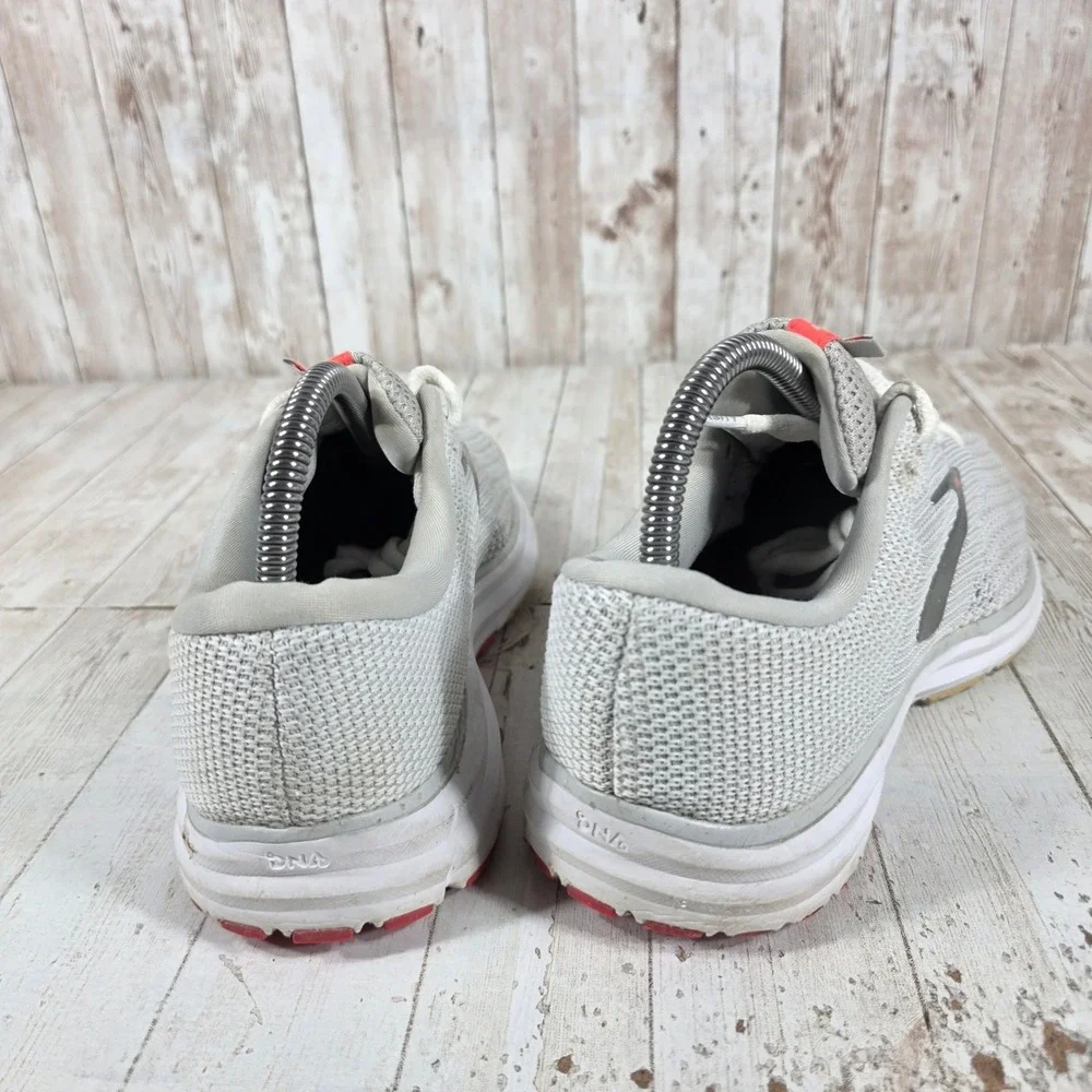 Brooks Revel 2 Womens Running Shoes Grey White Pink 1202811B028 Size 8 B